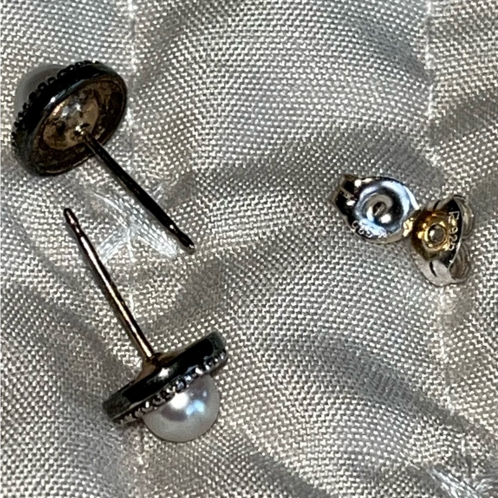 Group of silver 925 studs. - Picture 10 of 11